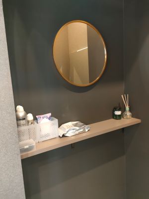ピラティススタジオDEP 愛知店 Relivelyの更衣スペース内側