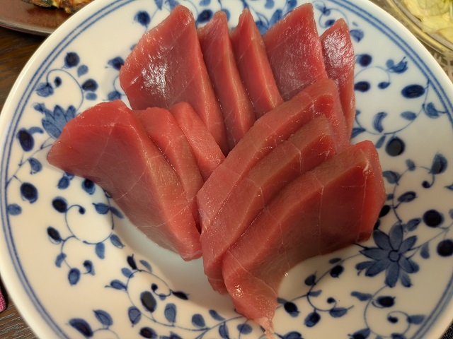 赤身の鮪で、鮪ステーキ作ってもらいました! - 女将の食卓