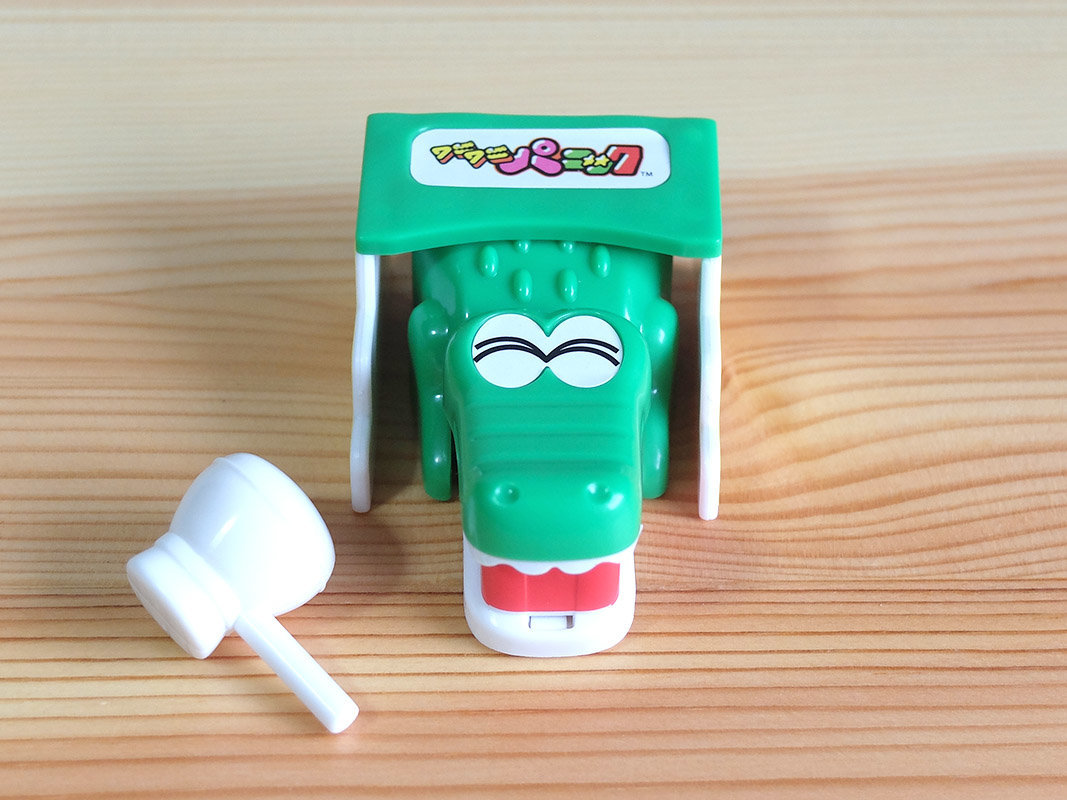 あの大人気アーケードゲームのミニサイズ！「ワニワニパニック