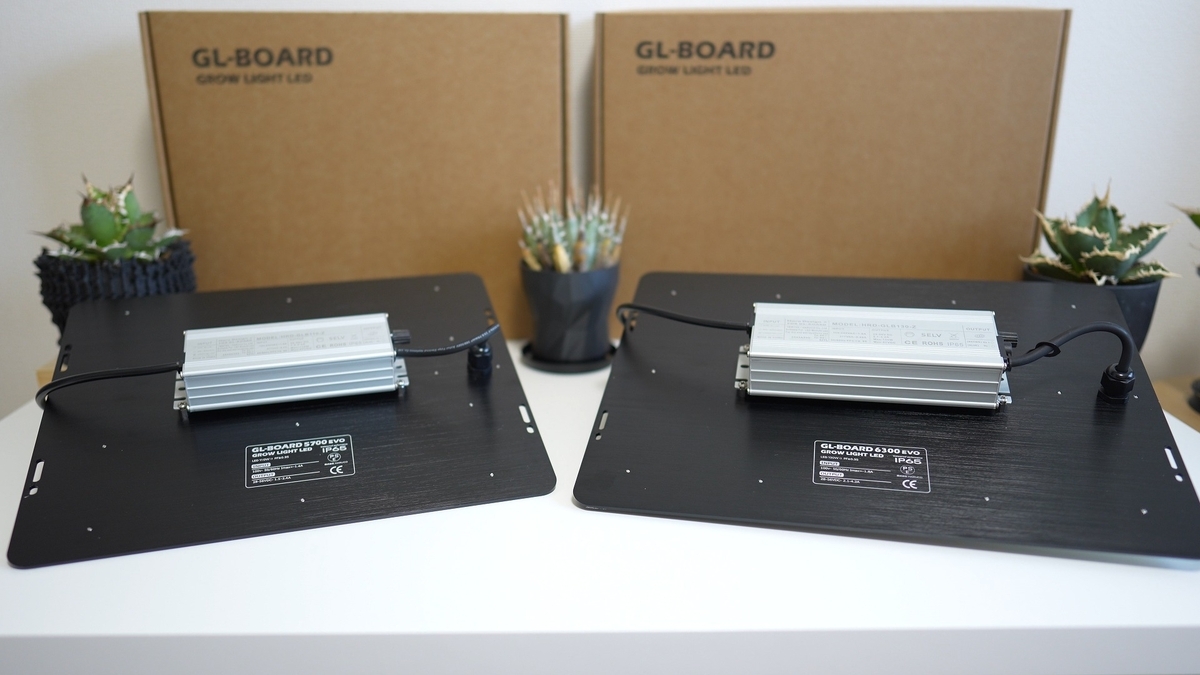 パネル型植物育成ライトGL-BOARD 5700/6300の詳細レビュー - RxFarm