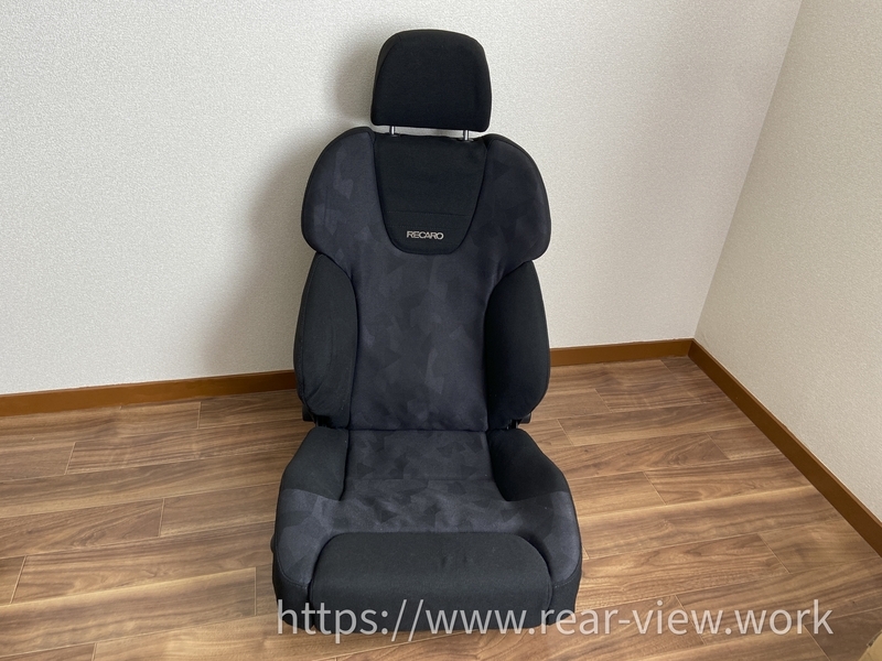 助手席RECARO化 & 運転席ローポジション化【その1】 - 後方視界良好☆
