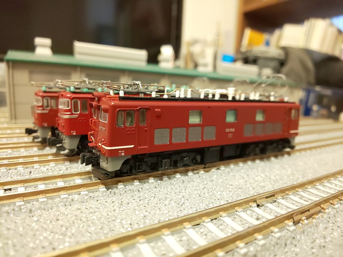 【A0216】EF70-69 電気機関車(九州タイプ) EF510 300番台の増備で置き換えが確実になった九州の赤い電機の