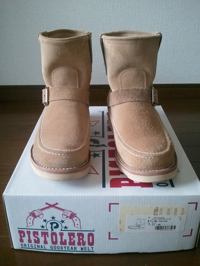 Pistolero エンジニアブーツ ベージュ　24cm 試着のみ美品 楽天市場】○○ ピストレロ エンジニア PISTOLERO エンジニア
