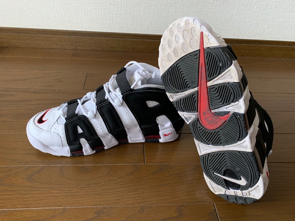 Nike Air More Uptempo ナイキ エア モア アップテンポ 靴と歩む 僕の