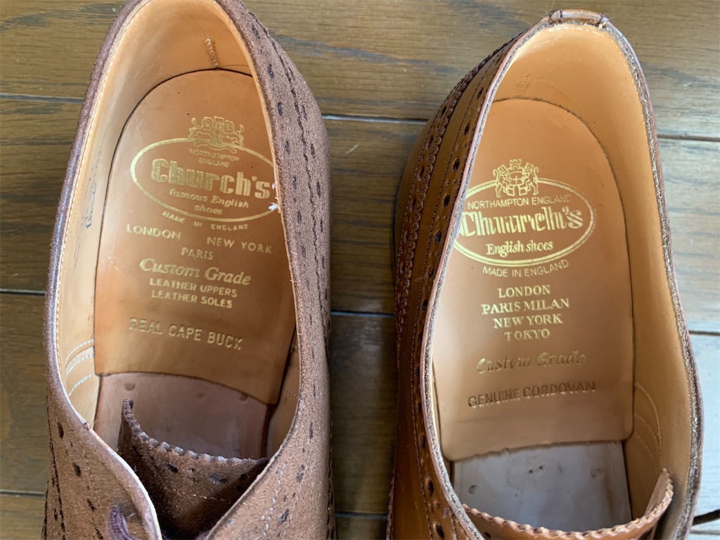 church's 73ラストW9082英国製*旧チャーチ/ホールカットシューズ church's 73ラストW9082英国製*旧チャーチ/ホールカットシューズ
