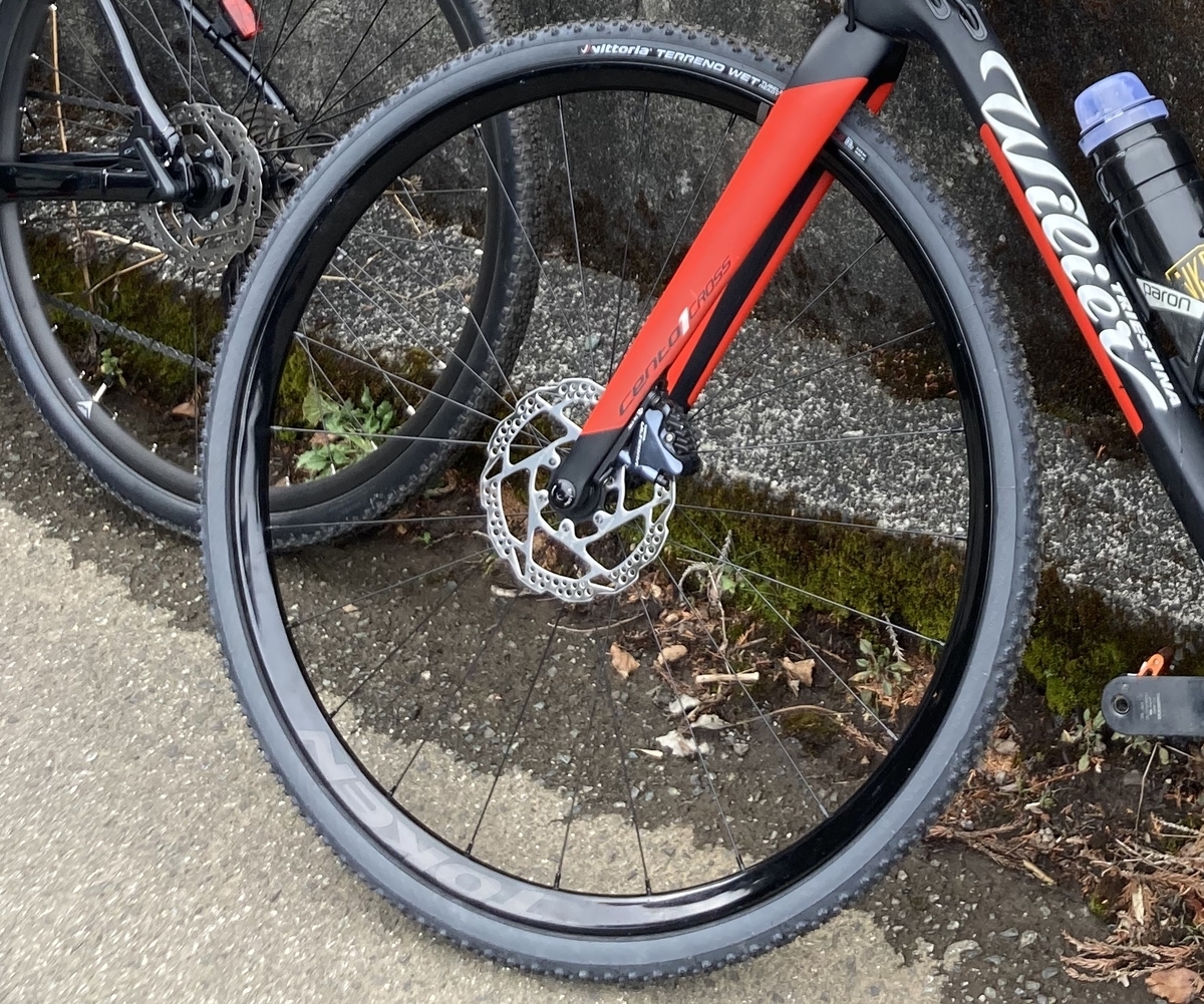 Vittoria TERRENO WET シクロクロス グラベル用タイヤを履いて