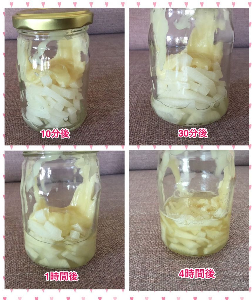 妊娠中 産後 実践 喉のイガイガに 大根ハチミツ 作り方 保存方法 効能 ドイツで殿姫殿5人家族