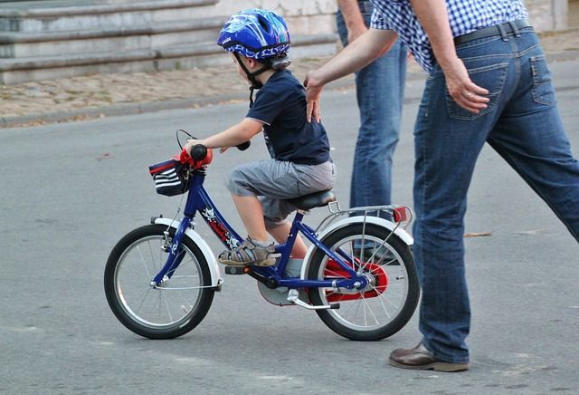 ランニングバイクでバランス感覚