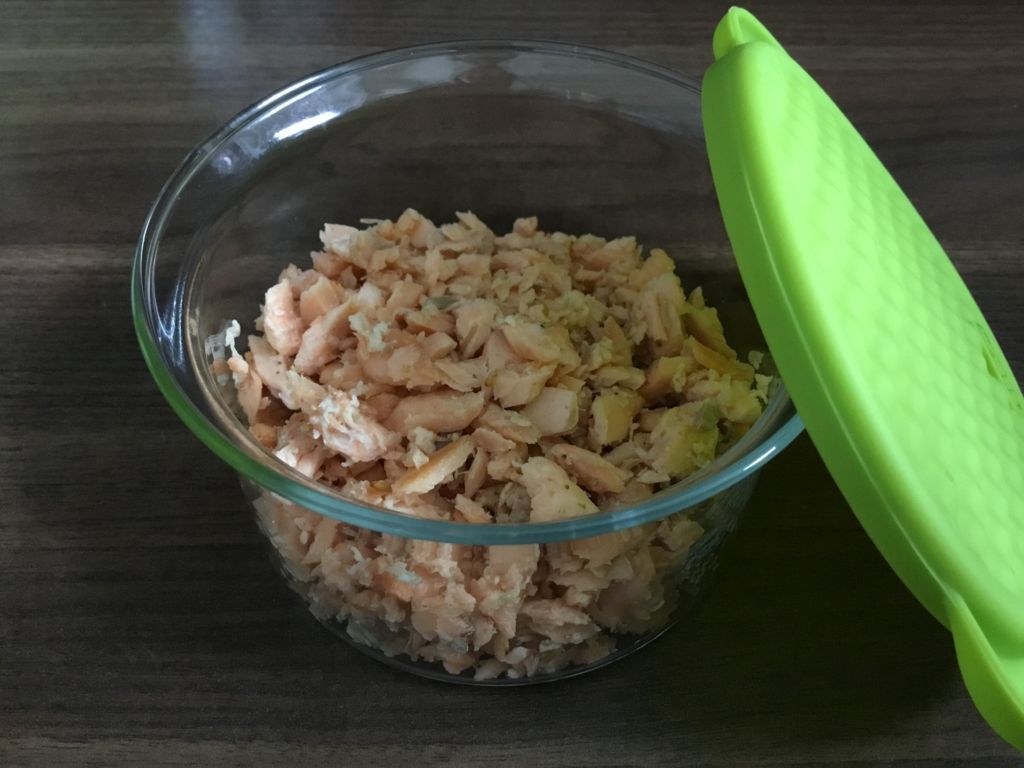 生鮭で手作り鮭フレーク