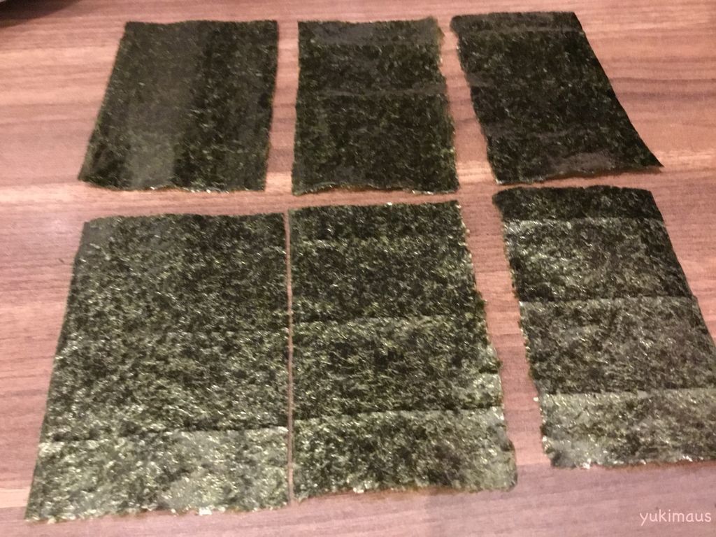 お赤飯を使った飾り巻き寿司