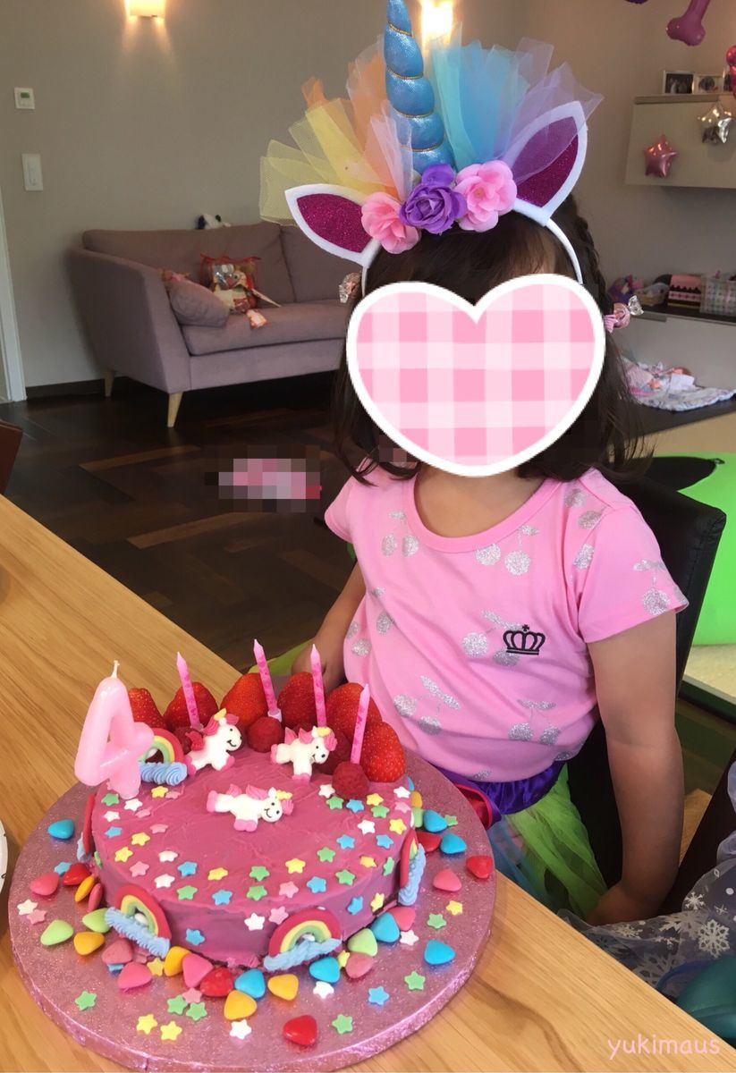 ユニコーンテーマでお誕生日会