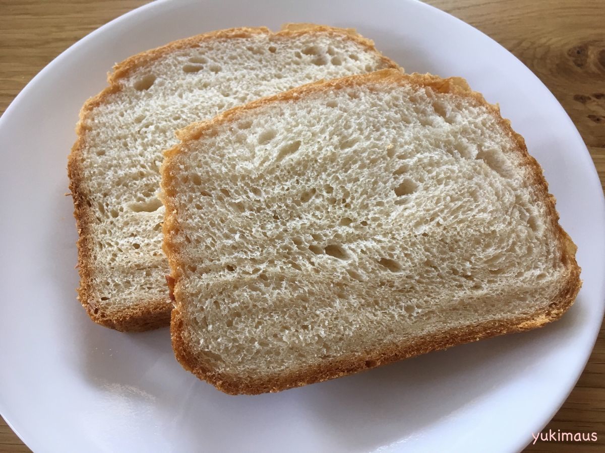 ドイツでマニトバ粉を使ってふわふわ食パン