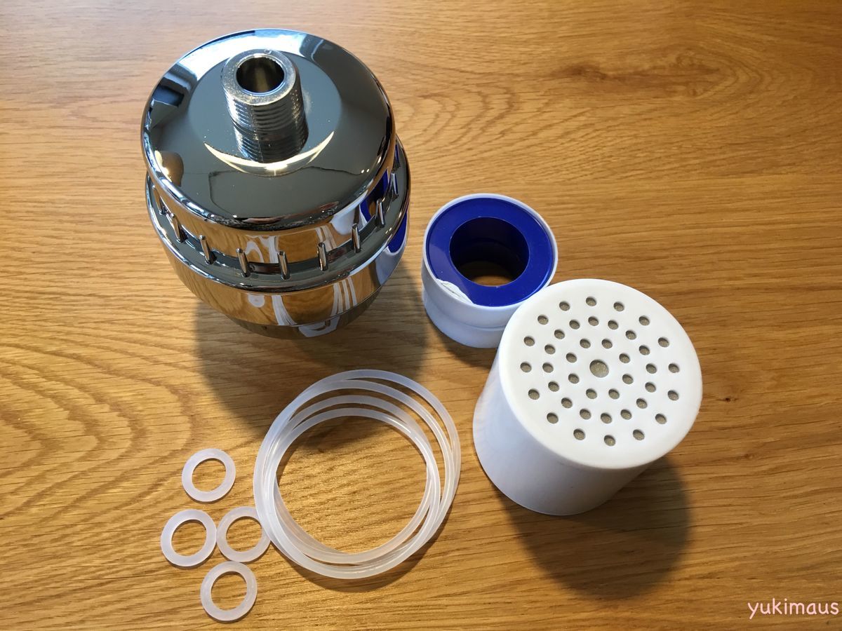 湯シャン生活グッズ 硬水を軟水にするフィルター