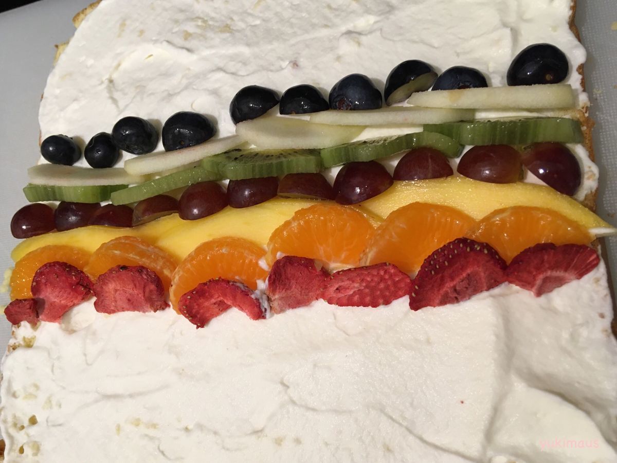 砂糖不使用 はちみつで作るロールケーキ