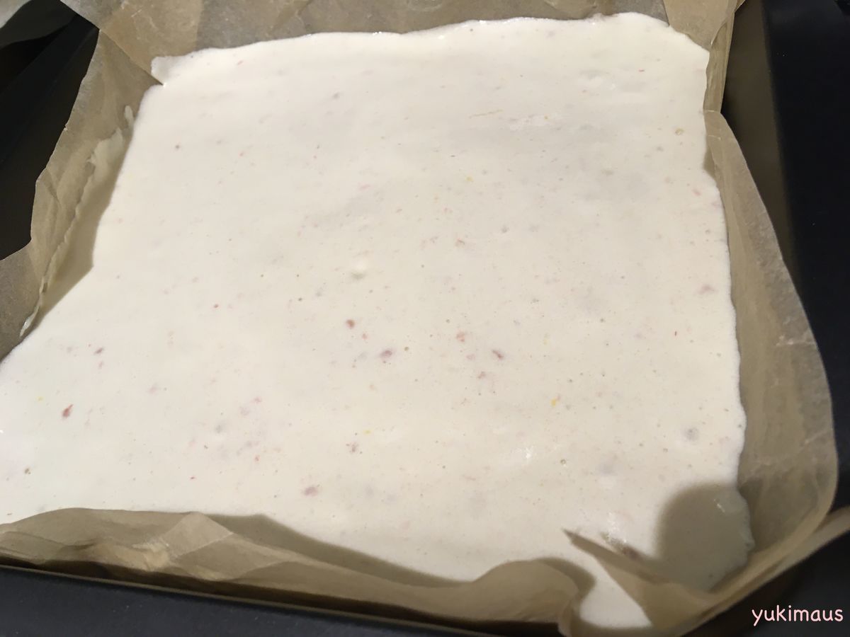 砂糖不使用 キイチゴ風味な生クリーム
