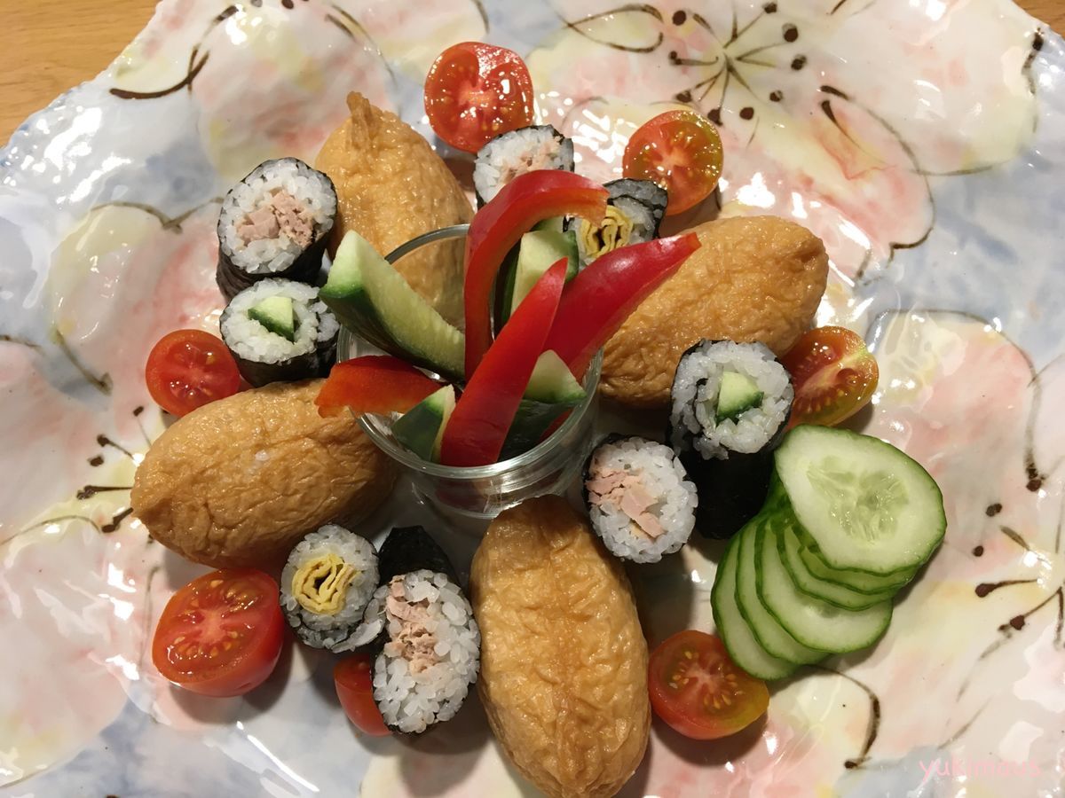 お雛祭りの巻き寿司