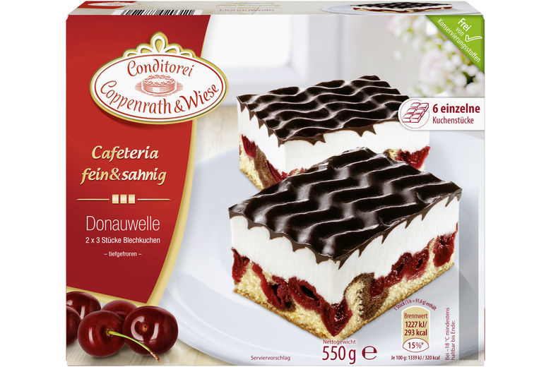 ドイツの伝統的な人気のケーキDonauwelle