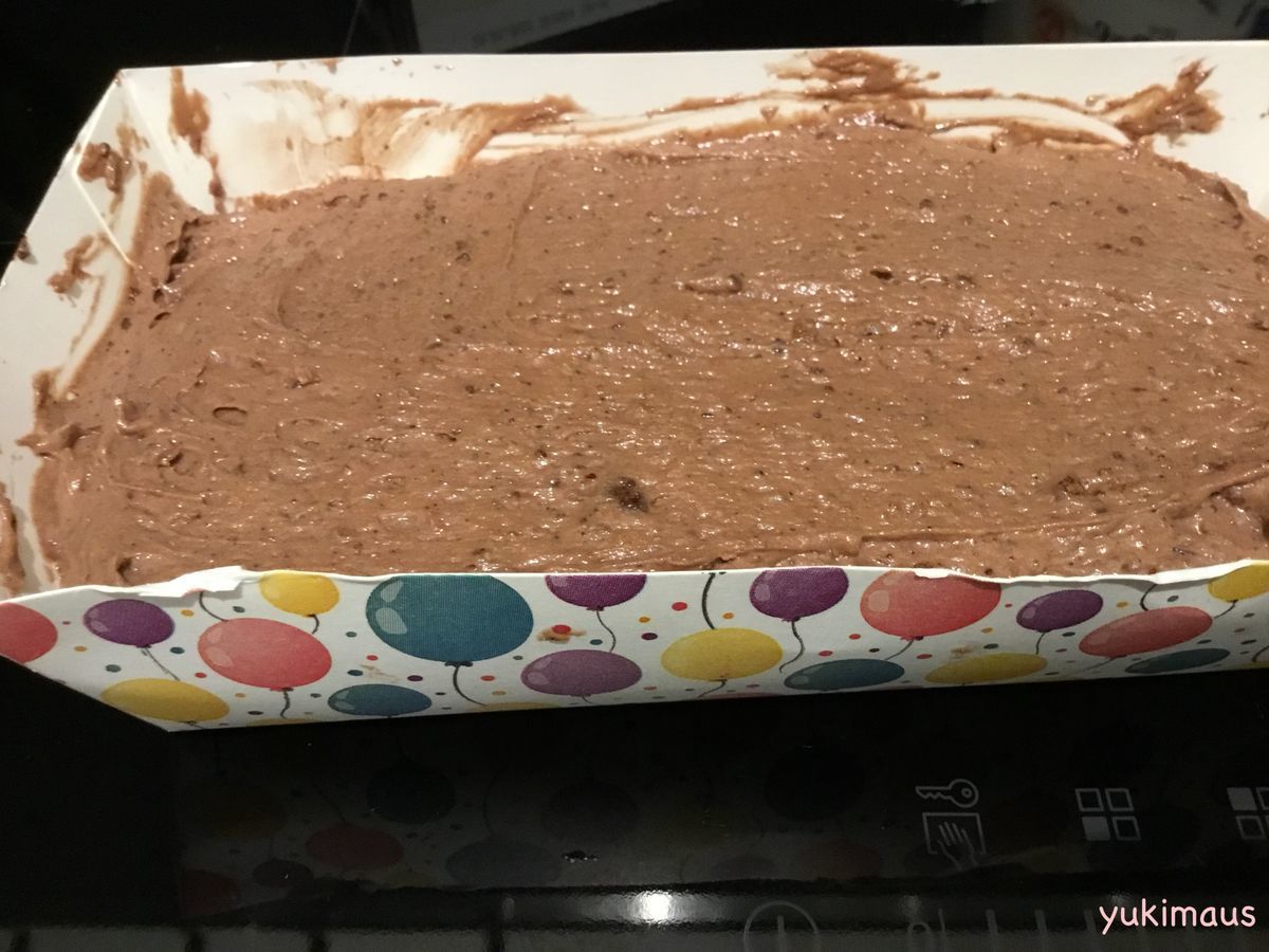 卵黄消費に。白砂糖不使用ふわふわチョコレートパウンドケーキ