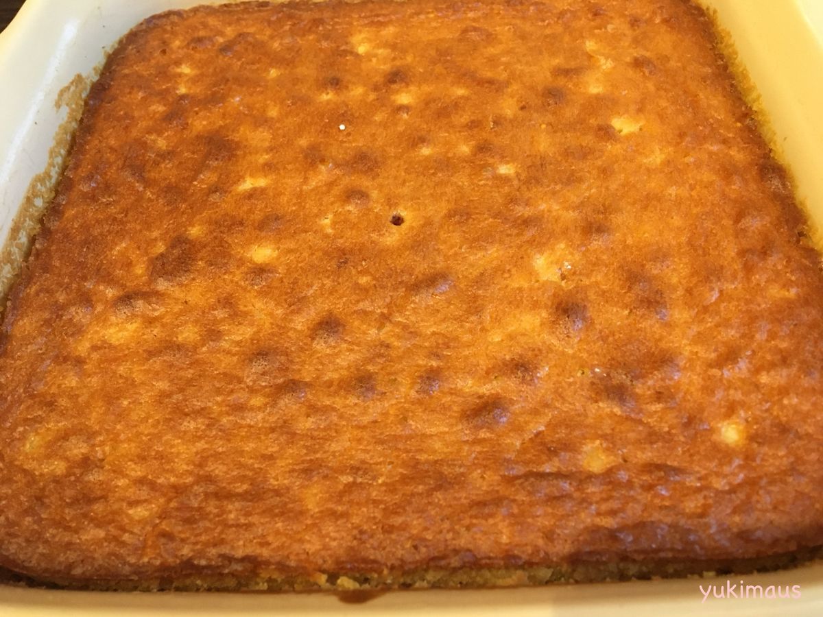 白砂糖不使用レシピ。はちみつレモンケーキ