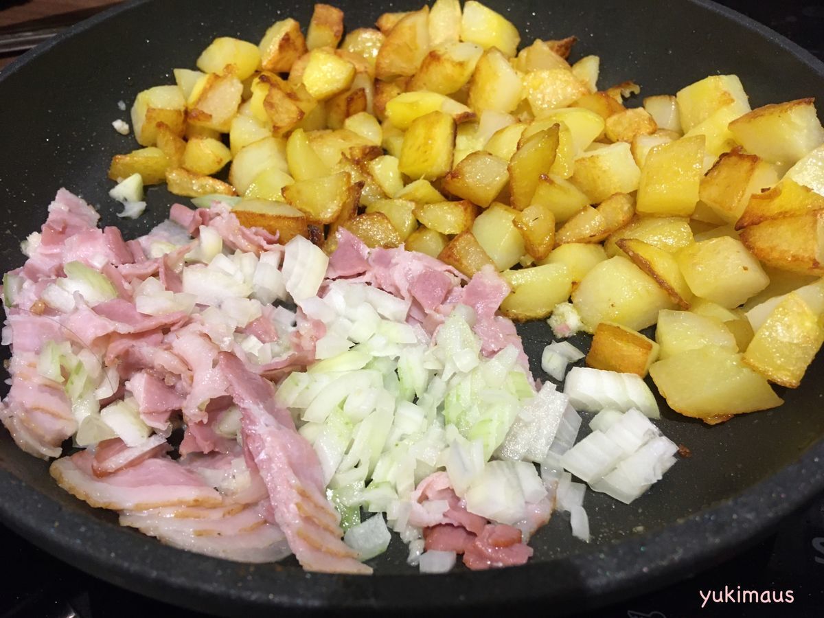 ドイツの代表料理。ジャーマンポテト〜Bratkartoffeln〜