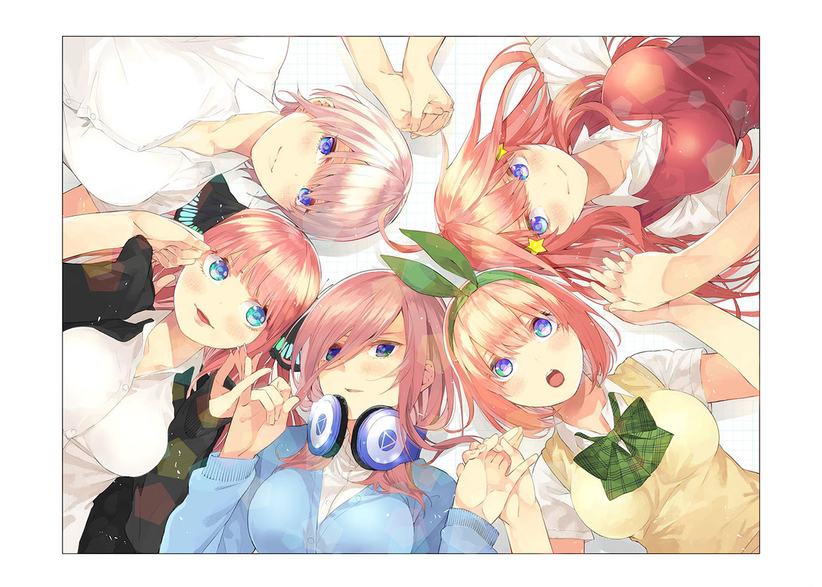 週マガネットショップ　五等分の花嫁服複製原画