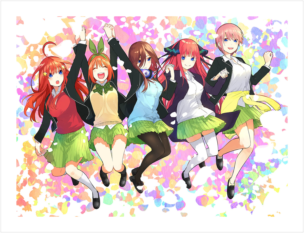 週マガネットショップ　五等分の花嫁服複製原画