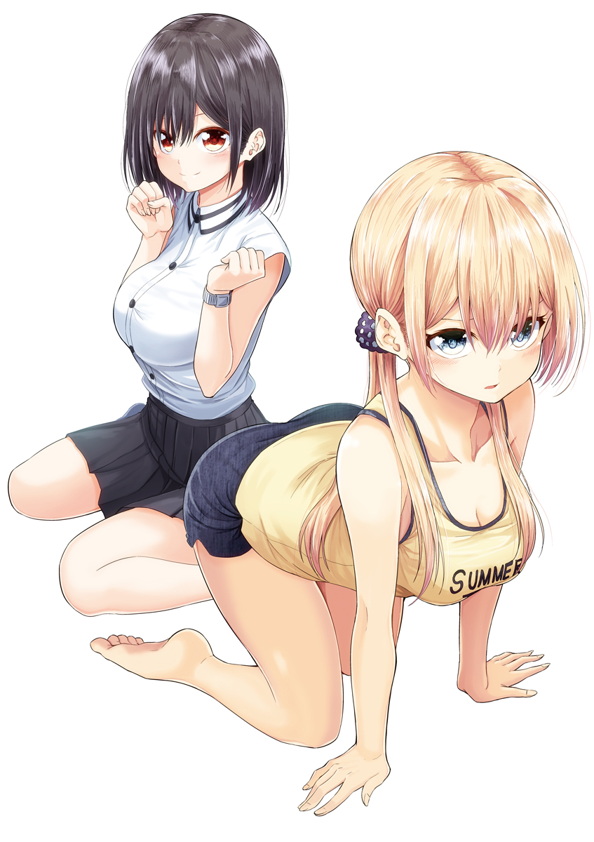 彼女？ それとも世界？ どっちを選ぶ？ 『世界か彼女か選べない』Web原画展