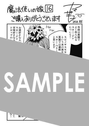 魔法使いの嫁』第16巻 購入者特典のお知らせ - マグコミ