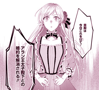 王太子に婚約破棄されたので、もうバカのふりはやめようと思います 1 コマ1