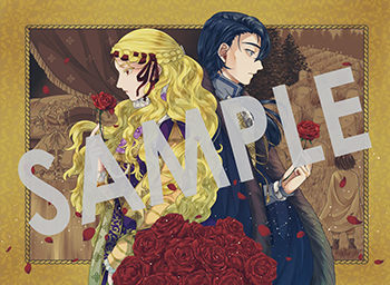 『死神皇女の結婚』イラストカード（描き下ろし）