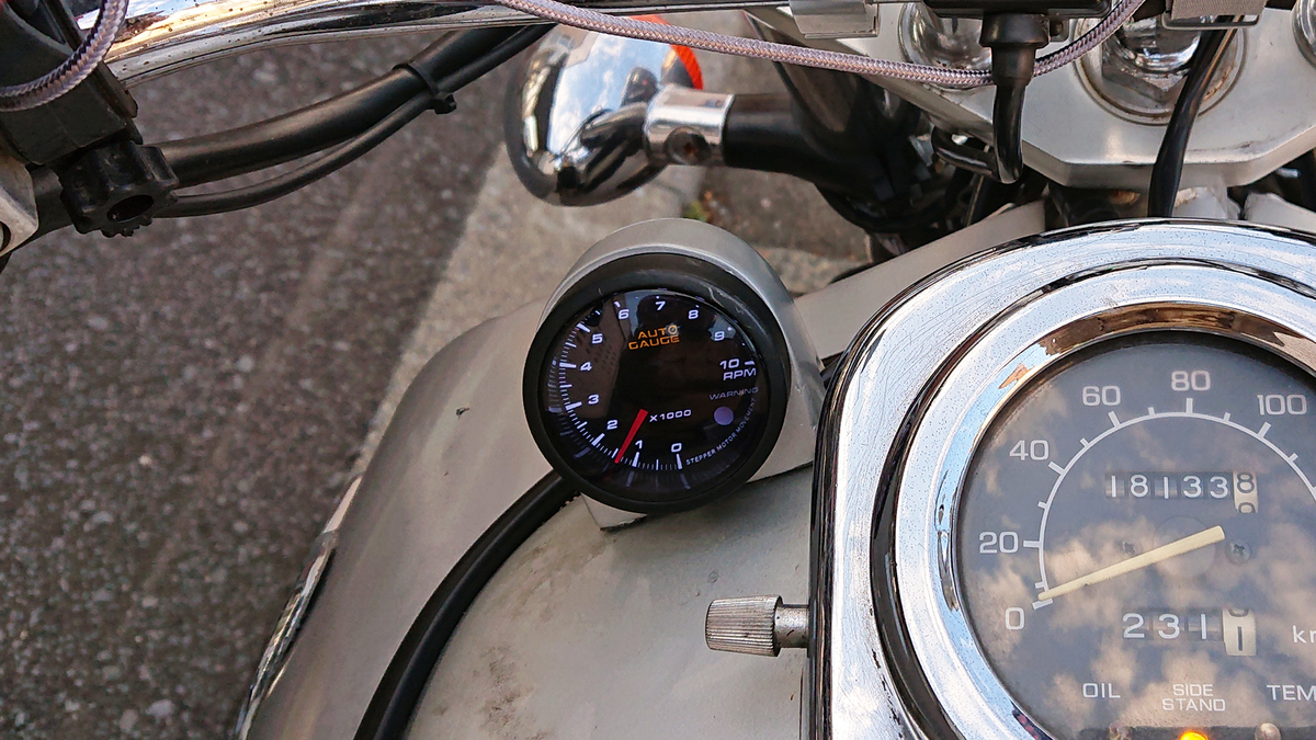 完動のタコメーター！問題解決！ - マグナでバイクライフin北海道