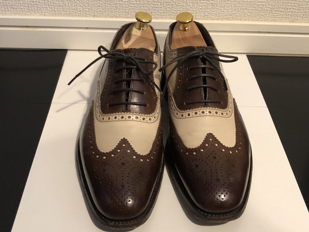美品　loake 1880 buckingham バッキンガム　ビジネスシューズ 7年履いている ローク1880（Loake 1880） バッキンガム