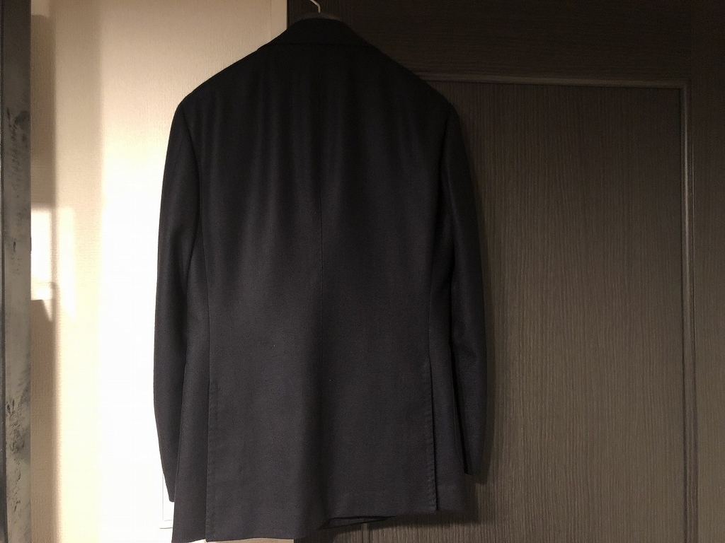 RING JACKET MEISTER 206でオーダーしたカシミヤ100%ジャケット