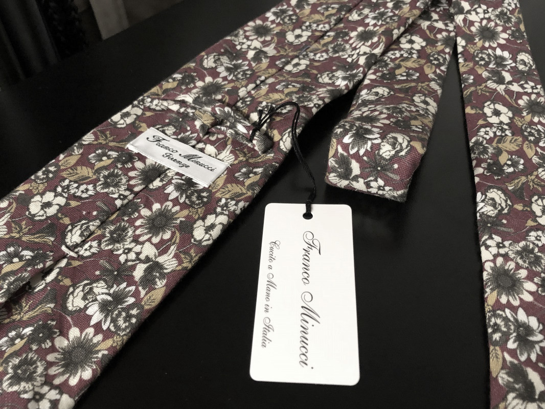 FrancoMinucci(フランコミヌッチ)のネクタイを購入レビュー FrancoMinucci(フランコミヌッチ)のネクタイを購入レビュー