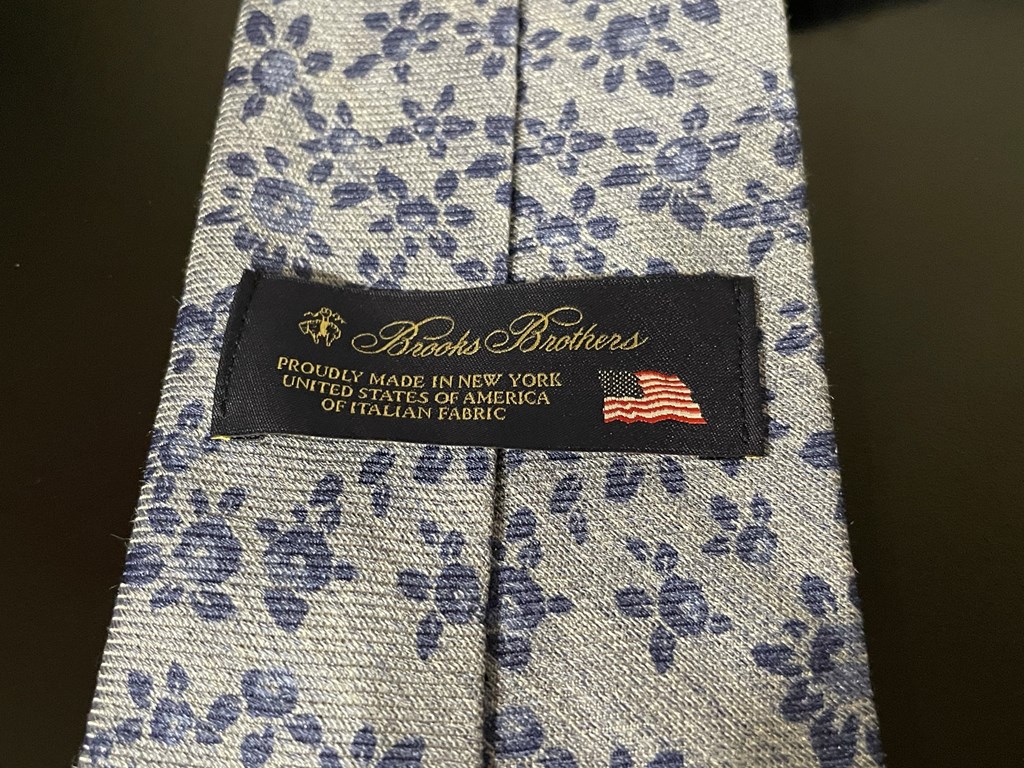 BrooksBrothers(ブルックスブラザーズ)の「冬」ネクタイをご紹介！ - 1978 －アラフォーからの一生モノ探しー