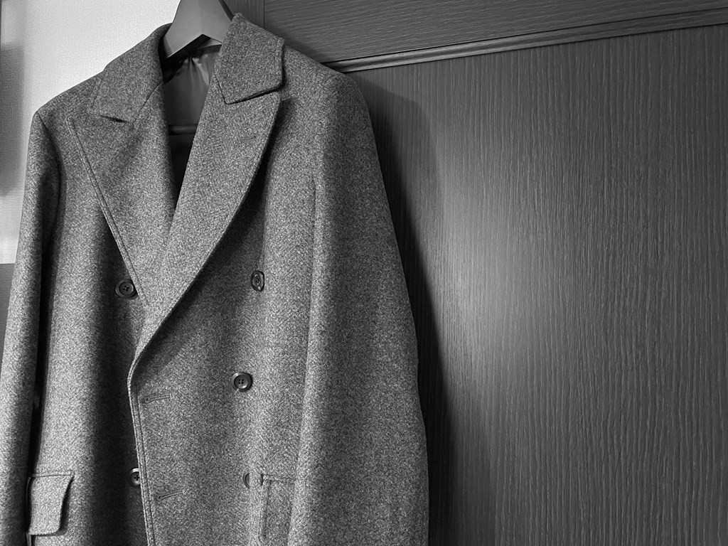 LARDINI ポロコート インバーテッドプリーツ アルスター/チェスター LARDINI ポロコート インバーテッドプリーツ アルスター/チェスター