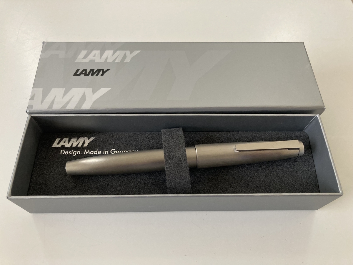 LAMY 2000 プレミエステンレス EF 極細字（ラミー 万年筆 ラミー2000 