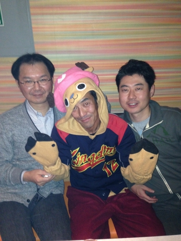 金子監督、チョッパー、宮木主将
