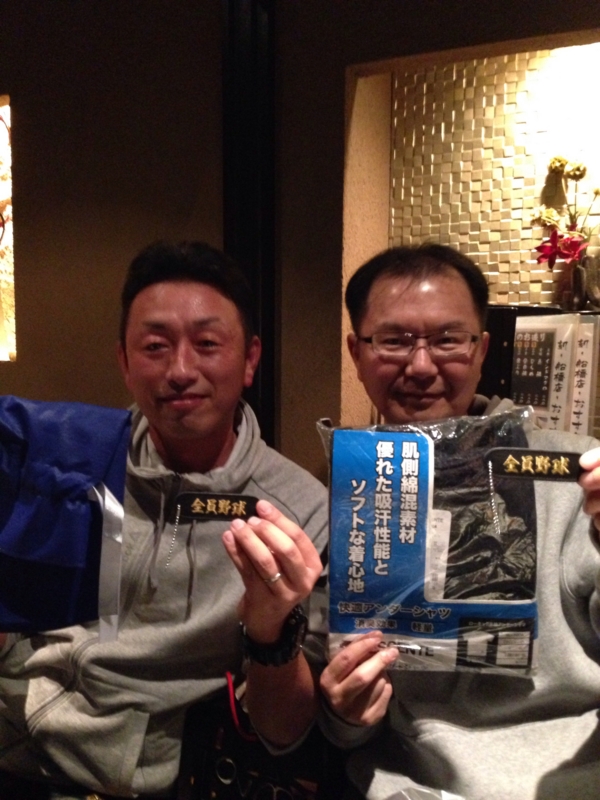 敢闘賞の馬籠代表&KOKの金子監督