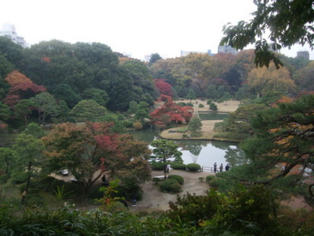 藤代峠より@六義園