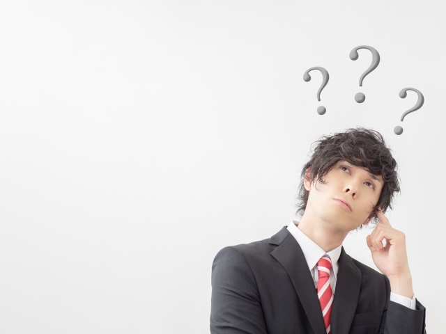 ぼやっとしている若手社員
