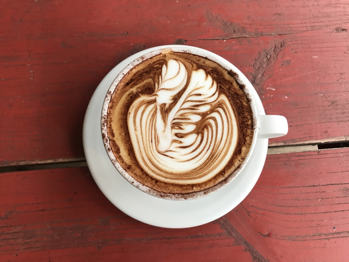 AIEN COFFEE &amp; HOSTEL（アイエン コーヒー＆ホステル） カフェモカホット