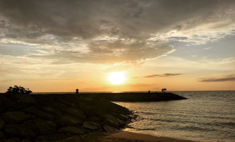 沖縄の夕日 2