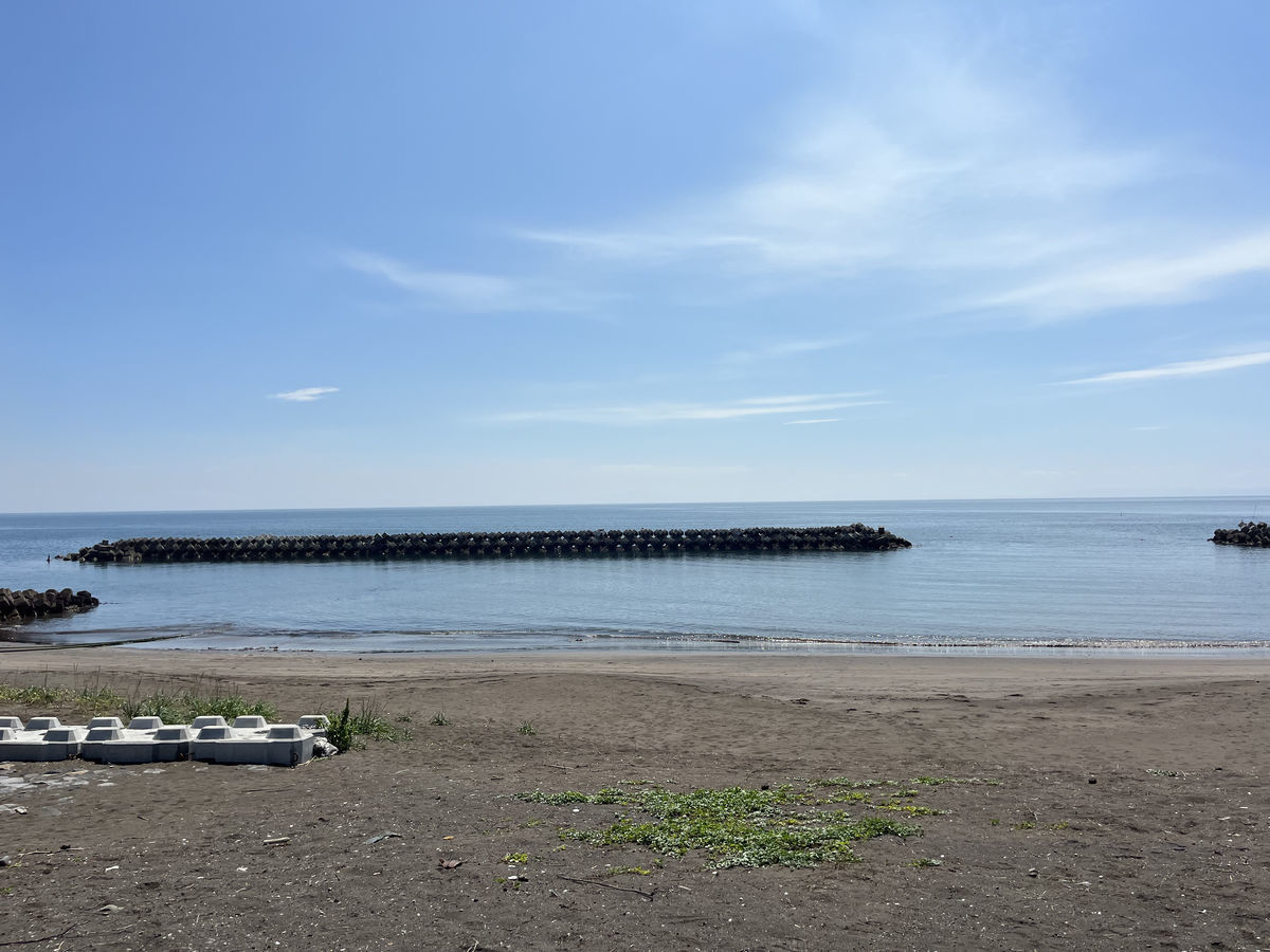 夕日が浜公園 海