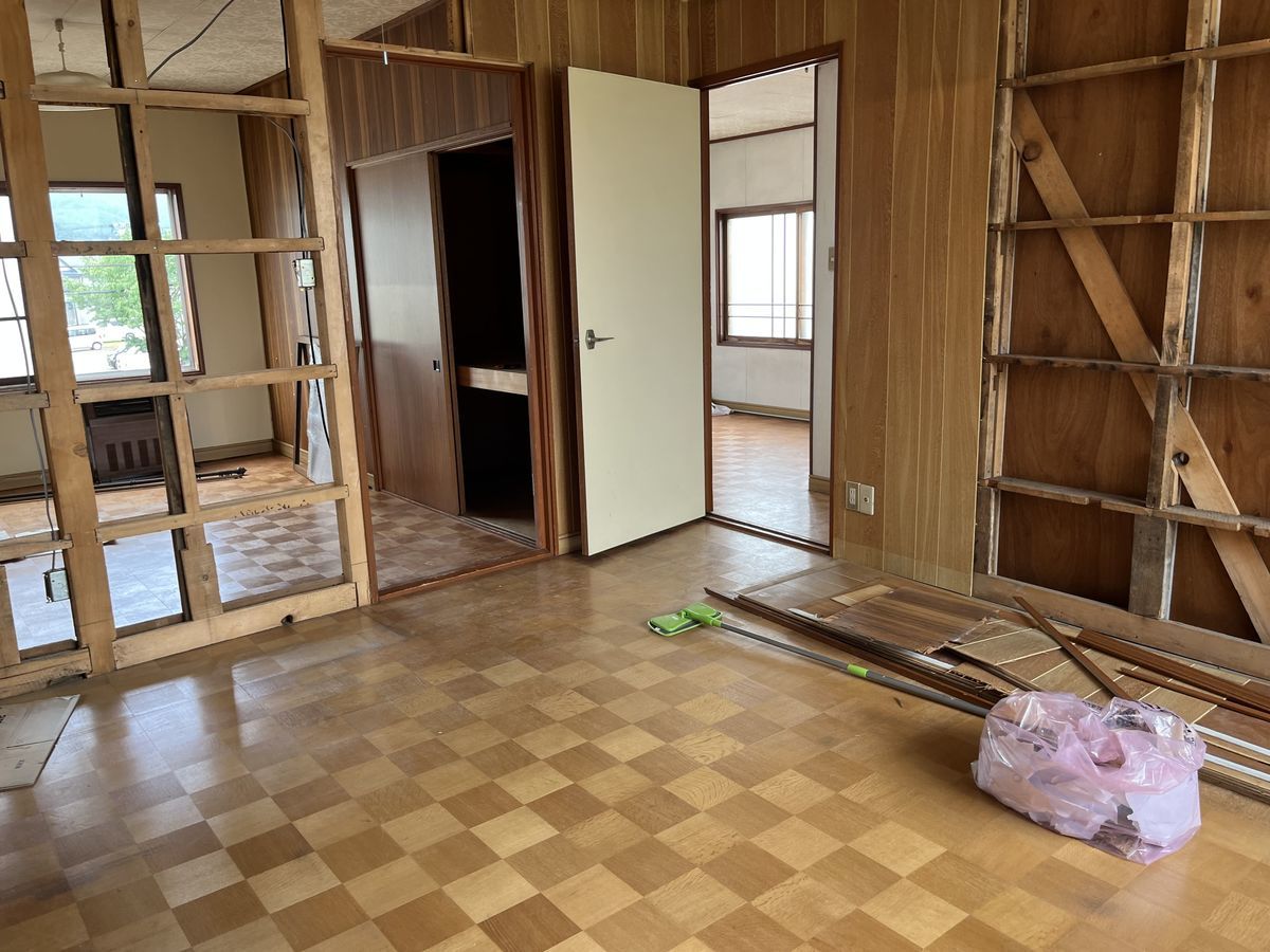 先輩の中古物件 DIY中