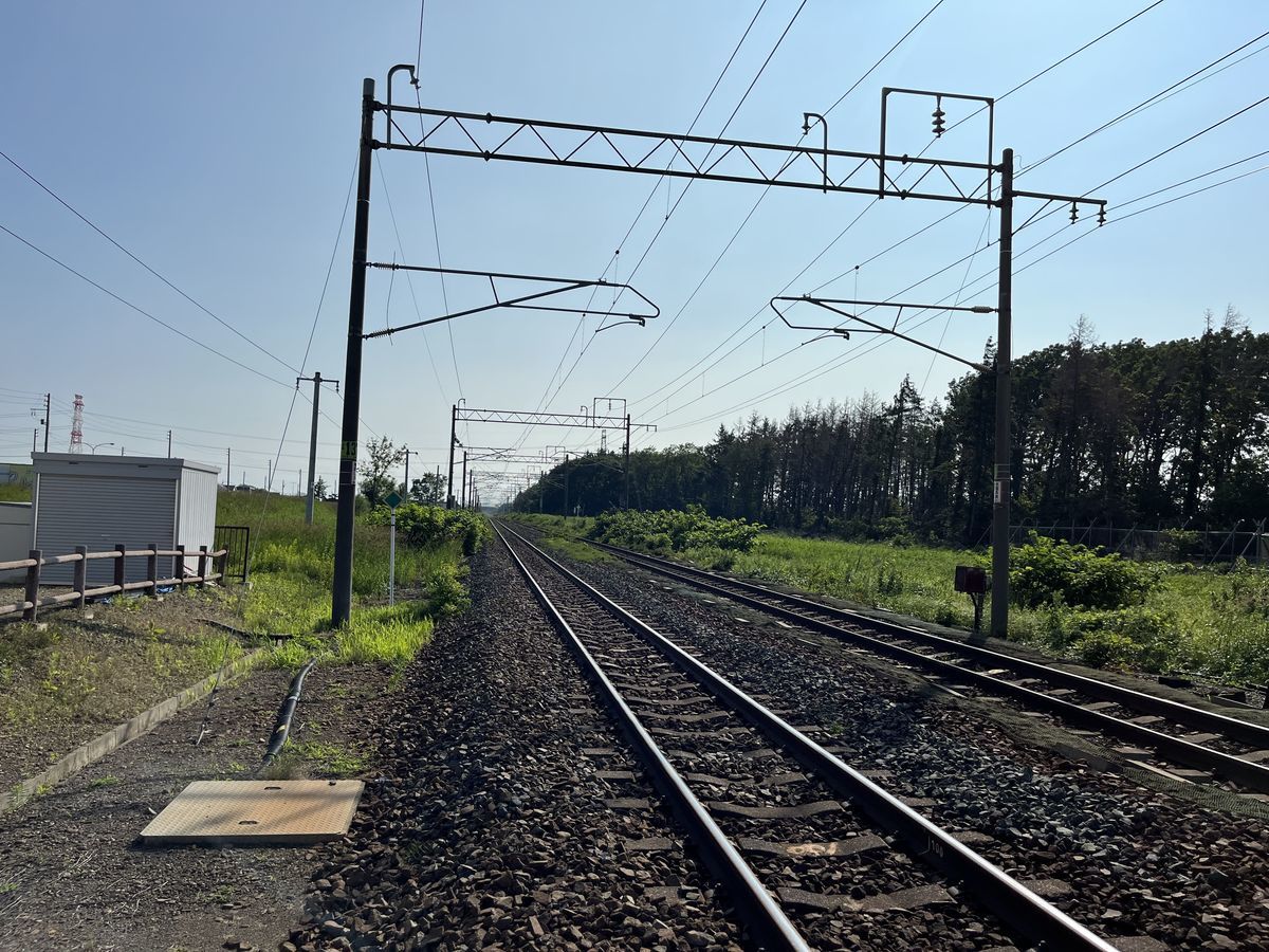 JR豊幌駅 線路.jpeg