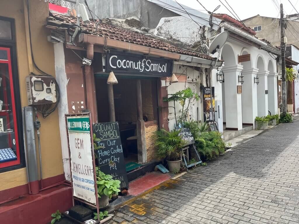 Galle（ゴール） フォート ココナッツサンボル スリランカ料理店