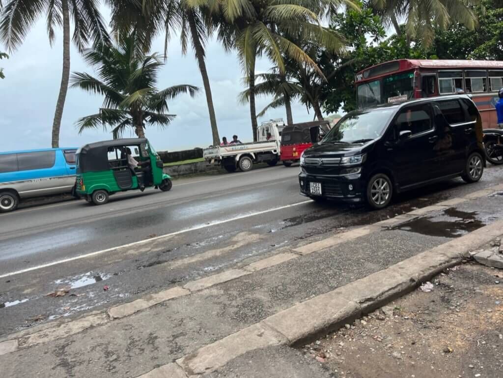 Galle（ゴール） 海沿い