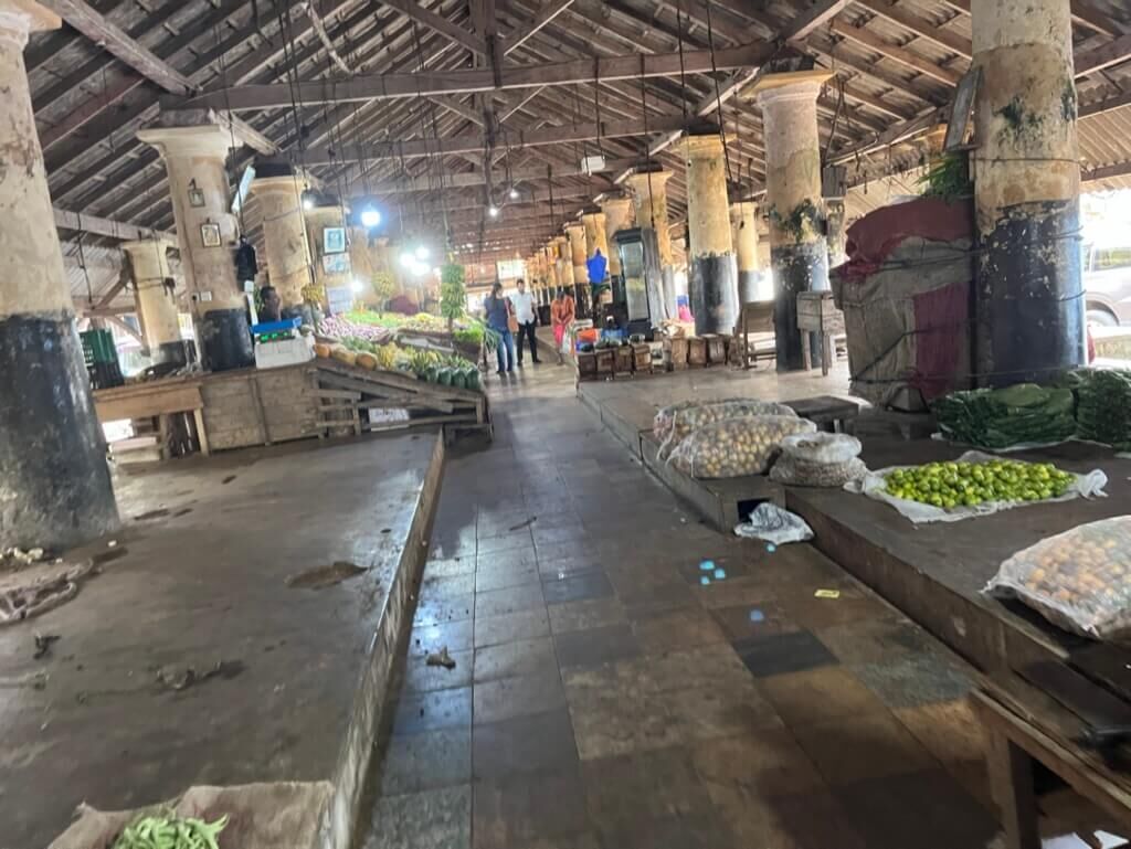 Galle（ゴール） 新市街 市場