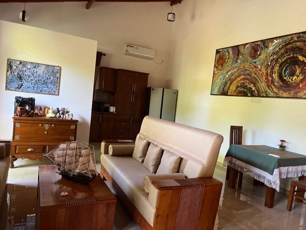 Luxury Villa With BB Free WI-FI リビング